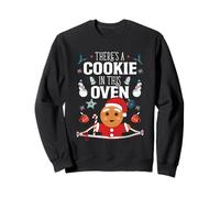 Gingerbread Pregnancy Reveal - There's A Cookie In This Oven Sweatshirt