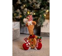 Smart Solar Gingerbread Rat Pack Christmas Decoration Plush Rats Three Kings (Renton Rat 2531524)