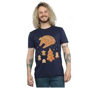 Gingerbread Rebels T-Shirt Star Wars Navy 4XL
