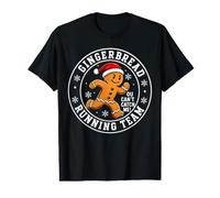 Gingerbread Running Team You Can't Catch Me Christmas Run Value Graphic T-Shirt