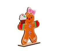 Gingerbread Table Decoration, Gingerbread Christmas Table Decoration, Wooden Table Decoration, Christmas Wooden Sign, Christmas Decoration for Home, Interior Decoration, Table Decoration, Craft