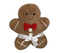 Gingerbread Toy, Man Doll, Holiday Cheer Soft Texture Festive Design Kid-Friendly Durable Stitching, Cartoon Dolls for Baby Party Children Youth Girls Girlfriend Son Friends Daughter Kids School