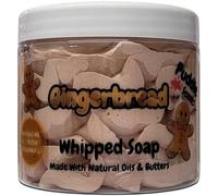 Gingerbread Whipped Soap Body Wash - 150g - Natural Oils & Butters - Christmas Scent - Vegan Friendly - Puddle of Wax - Made in the UK