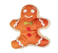 Gingerbread woman plush toy for cat Duvoplus Xmas Fluffy