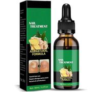 GingerNail Treatment Nail Support Nail Care, Nail Treatment,GingerNail GrowthSerum, Ginger NailTreatment, Ginger Cuticle Care Oil for DamagedNails (1pcs, 30ml)