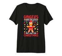 Gingers are for Life Not Just for Christmas Funny Premium T-Shirt