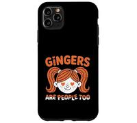 Gingers Are People Too Kids Girls Funny Gingers Meme Redhead Case for iPhone 11 Pro Max