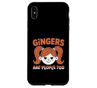 Gingers Are People Too Kids Girls Funny Gingers Meme Redhead Case for iPhone XS Max