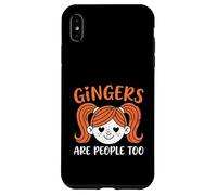 Gingers Are People Too Kids Girls Funny Gingers Meme Redhead Case for iPhone XS Max