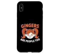 Gingers Are People Too Kids Girls Funny Gingers Meme Redhead Case for iPhone XS Max
