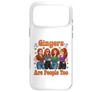 Gingers Are People Too Women Funny Gingers Meme Redhead Joke Case for iPhone 17 Pro Max