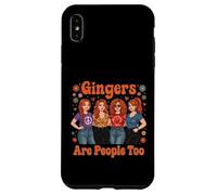 Gingers Are People Too Women Funny Gingers Redhead Hippies Case for iPhone XS Max