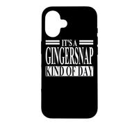 Gingersnap Apparel | Best Funny Gingersnaps Lover Design Case for iPhone 16