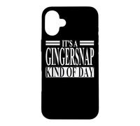 Gingersnap Apparel | Best Funny Gingersnaps Lover Design Case for iPhone 16 Plus