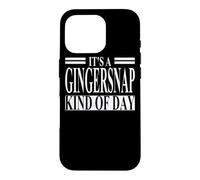 Gingersnap Apparel | Best Funny Gingersnaps Lover Design Case for iPhone 16 Pro