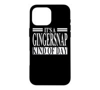 Gingersnap Apparel | Best Funny Gingersnaps Lover Design Case for iPhone 16 Pro Max