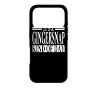 Gingersnap Apparel | Best Funny Gingersnaps Lover Design Case for iPhone 17 Pro