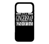 Gingersnap Apparel | Best Funny Gingersnaps Lover Design Case for iPhone 17 Pro Max