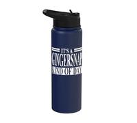 Gingersnap Apparel | Best Funny Gingersnaps Lover Design Stainless Steel Insulated Water Bottle