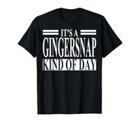 Gingersnap Apparel | Best Funny Gingersnaps Lover Design Value Graphic T-Shirt