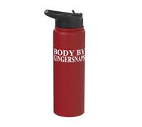 Gingersnap Apparel | Unique Funny Gingersnaps Lover Design Stainless Steel Insulated Water Bottle
