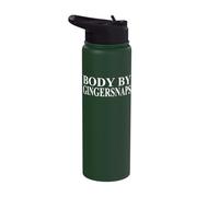 Gingersnap Apparel | Unique Funny Gingersnaps Lover Design Stainless Steel Insulated Water Bottle