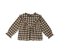 Gingham Blouse Ecru 3 months