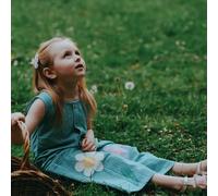 Gingham Flower Playsuit Lilly + Sid Green 7-8 Years