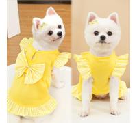 Gingham Fly-Sleeve Fleece-Lined Pet Hoodie
