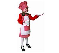 Gingham Girl Chef Children's Costume Size: Toddler 4 (3-4 Years)