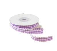 Gingham Ribbon 10 Yard Plaid Ribbon Wrapping Bouquets 1CM