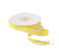Gingham Ribbon 10 Yard Plaid Ribbon Wrapping Bouquets 1CM