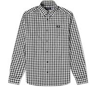 Gingham Shirt Black Reissues Style M6176 - male - Fred Perry - Casual Shirts - Black - M - Shirts M