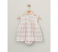 Gingham Sun Dress - Pink PINK 3-6 Months