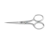 Gingher 4 Inch Curved Embroidery Scissors (01-005273),Silver