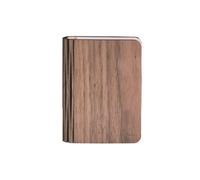 Natural Wood Smart Book Light Mini - Walnut Gingko Design Multi One Size