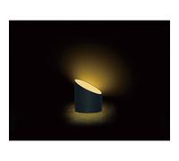 Gingko Edge Light Alarm Clock - Black