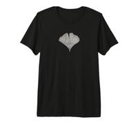 Gingko Leaf - Botanical Imprint - Nature & Plant Premium T-Shirt
