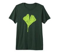 Gingko Leaf (Vintage Light Green) Gingko Premium T-Shirt