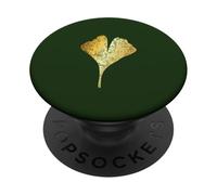 Gingko Leaf (Vintage Yellow) Gingko PopSockets Adhesive PopGrip