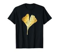 Gingko Leaf (Vintage Yellow) Gingko T-Shirt