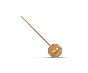 Gingko OCTAGON ONE PLUS PORTABLE ALARM CLOCK BAMBO