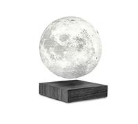 Gingko Smart 3D Printed Floating LED Moon Desk Lamp/Light with 3 Light Modes (Black) (G0199BK)