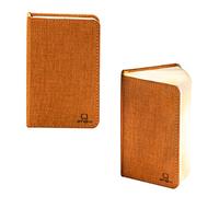 Gingko Smart Booklight- Linen Mini Harmony Orange