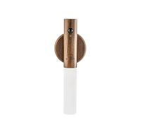 Gingko Smart LED Baton Wall Light, Rechargeable with Motion Sensor, Made from Natural Wood with Magnetised Base, Walnut