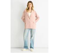 Gini London Blush Oversized Tailored Blazer - S-M (UK 8-10/US 4-6/EU 36-38)