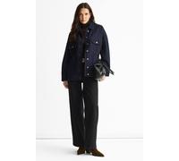 Gini London Dark Indigo Denim Trucker Jacket Dark Indigo