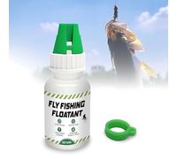 Gink Dry Fly Floatant, Fly Fishing, Fly Fishing Accessories, fly fishing Floater Simply Shakes to Create a Hydrophobic Powder Coating on dry Flies. Restores Wet Flies to a Dry, High-Floating State