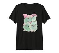 Ginkgo Leaves Watercolor Illustration Premium T-Shirt