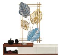 Ginkgo Metal Wall Art, Metal Golden 3D Wall Art | Multifunctional Wall Art for Bedroom, Stylish Wall Decor for Living Room, Hotel, Hallway